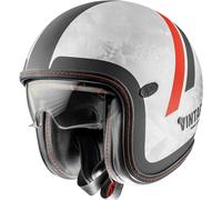 Premier Vintage Platinum ED. DR D0 92, casco aperto M female Opaco Argento/Nero/Rosso