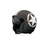 Premier Helmets 23 Vintage Star 9 Bm 22.06 Open Face Helmet Nero L