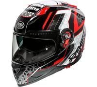 Premier Vyrus EM, casco integrale XXL male Nero/Bianco/Rosso