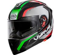 Premier Vyrus MP, casco integrale XL male Opaco Nero/Verde Fluo/Rosso
