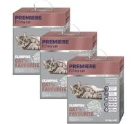 PREMIERE Cat's Favorite Lettiera Agglomerante KIT RISPARMIO 3X10L