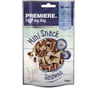 PREMIERE Dog Mini Snack Sandwich 70G POLLO CON PESCE