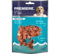 Premiere Dog Snack Fish Cubes 100G SALMONE