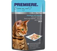 PREMIERE Fine Filets Cat Busta Multipack 24x100G TONNO CON CALAMARI