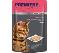 PREMIERE Fine Filets Cat Busta Multipack 24x100G TONNO CON SURIMI