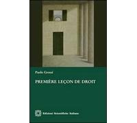 Première leçon de droit