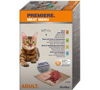 PREMIERE Meat Menu Cat Busta Multipack 12x85G MIX CARNE