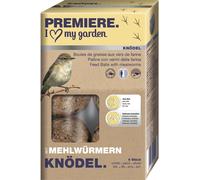 PREMIERE Palle di Grasso per Uccelli 600G VERMI DELLA FARINA