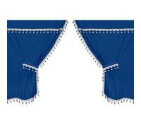 Premiere smart cabin, set tende microfibra per camion - Blu