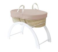Premiers Moments Culla con supporto opzionale - Materasso Incluso - Rivestimento in Cotone Bio - Culla Nomade Portatile - Realizzato in Materiali Naturali