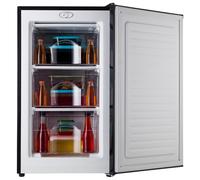 PremierTech Congelatore Verticale Freezer Nero 64 litri -24 4**** Stelle 3 Cassetti PT64FRB