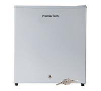 PremierTech Mini Frigo Bar con Serratura, 45 Litri, Libera Installazione, Bianco