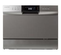 PremierTech PTLS6S Silver Lavastoviglie 6 coperti 8 programmi libera installazione