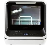 PremierTech Mini Lavastoviglie Portatile Nera da Tavolo Campeggio PTLS2B