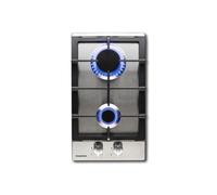 PremierTech PC2G30 Piano cottura a gas 2 fuochi 30cm Inox