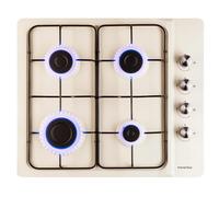 PremierTech Piano cottura a gas 60cm 4 fuochi Crema P460CR