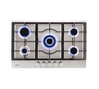 PremierTech PC5G75 Piano cottura a gas 5 fuochi 75cm Inox