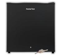 PremierTech PT-FR32BK Mini Freezer Congelatore verticale con chiave 31 litri -24 gradi 4 Stelle **** Classe E 47 x 45 x 51cm 39dB BLACK