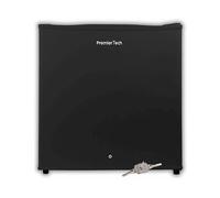 PremierTech PT-FR32BK Mini Freezer Congelatore verticale con chiave 31 litri -24 gradi 4 Stelle **** Classe E 47 x 45 x 51cm 39dB BLACK