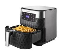 PremierTech Friggitrice ad Aria Calda da 5,5 Litri - Display Digitale, Facile da Pulire, Timer, 7 Programmi, Cottura a 360°, Cucina Salutare, Temperatura max 200°C - PT55LAF