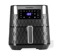 PREMIERTECH PT55LAF Friggitrice ad Aria, capacità 5,5 l, Max potenza 1700 W, 7 programmi, da 60 °C a 200 °C, Nero