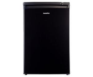 PremierTech PT91FRB Freezer Congelatore Verticale 91 Litri 4 Cassetti Nero da Libera Installazione Sottotavolo Porta Reversibile Termostato Regolabile Compatto per Casa Ufficio Camera Hotel