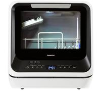 PremierTech PTLS2B Mini Lavastoviglie 2 coperti 6 programmi, libera installazione, Nera