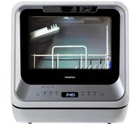 PremierTech PTLS2S Mini Lavastoviglie 2 coperti 6 programmi, libera installazione Silver