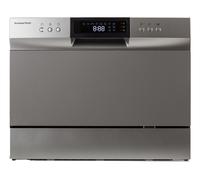 PremierTech PTLS6S Silver Lavastoviglie 6 coperti 8 programmi libera installazione