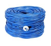 Premiertek 1000Ft Cat6 23AWG UTP Solido 4 coppie di cavo di rete Ethernet LAN Bulk Blu (CAT6-CCA-1KFT-BL)