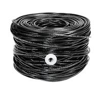 Premiertek 304,8 m CAT6 23 AWG UTP Solid 4-pairs cavo di rete LAN Ethernet Bulk nero (cat6-cca-1kft-bk)