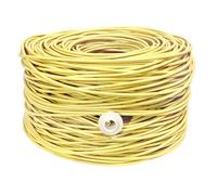 Premiertek 304,8 m CAT6 23 AWG UTP Solid 4-pairs cavo di rete LAN Ethernet Bulk Yellow (cat6-cca-1kft-y)