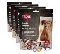 Premio Fish Chicken Stripes, XXL Pack, 300 g (Confezione da 4)