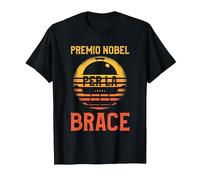 Premio Nobel per La Brace Regalo per Un Griller Maglietta, Uomo, Nero, 5XL