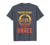 Premio Nobel per La Brace Regalo per Un Griller Maglietta, Uomo, Pervinca, 4XL