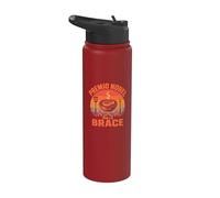 Premio Nobel Per La Brace Retro Grill BBQ Stainless Steel Insulated Water Bottle