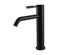 PREMIUM 100 gruppo monocomando lavabo, rialzato, PR1130, 100 nero opaco [Rubinetteria Bagno > Rubinetteria Lavabo]