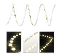 Premium 24 V LED S-Shape IP20 bianco caldo 72 LED/m 2835 senza interruttore 2 m