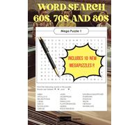 Premium 60s, 70s & 80s Word Search Book for Adults by Morgan Tendre: Big Print Nostalgia Puzzles with 1000+ Retro Words from Music, Movies, Slang & Fashion