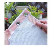 Premium 75% bianco ombra panno - UV blocco serra parasole rete traspirante tessuto per giardino posto auto coperto disponibile nelle misure 1x2m a 5x1