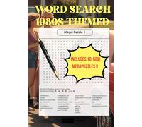 Premium 80s Word Search Book for Adults by Morgan Tendre: Big Print Puzzle Fun with 1000+ Nostalgic Words from 1980s Music, Movies, Fashion & Slang