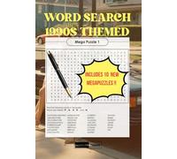 Premium 90s Word Search Book for Adults by Morgan Tendre: Big Print Puzzle Fun with 1000+ Nostalgic Words from 1990s Music, Movies, Fashion & Slang