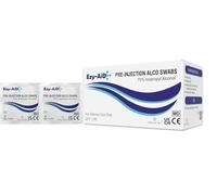 Premium Alcotip 70% Isopropilico Alcool Pre-iniezione Tamponi (100pk) - Box of 100
