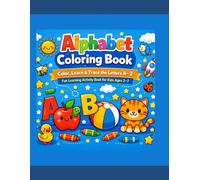 Premium Alphabet Coloring With Trace The Letter A, B, C, to Z