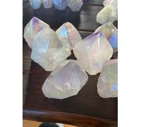 Premium Angel Aura Cristallo Quarzo Trasparente Punto Torre Circa 400-500g H11 X