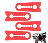 Premium Automotive Door Dampener - 4-Piece Soundproofing Silicone Set, Features Precision-Engineered -Absorption Architecture for Quiet Closure | Fatigue-Resistant Material Ensures Long-T
