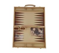 Premium Backgammon Set Gioco di strategia da viaggio in legno classico per