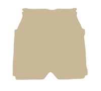 Premium BEIGE Tappetino tronco per Mercedes W108, W109 1965-1972