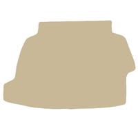 Premium BEIGE Tappetino tronco per Toyota C-HR II Hybrid 2,0 Dynamic Force 4x4 2