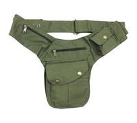 Premium borsa cintura Buddy verde oliva colori ottone marsupio